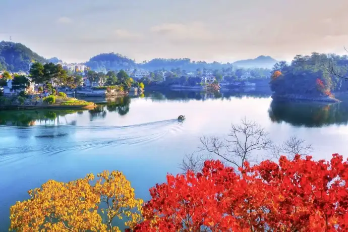 秋季千岛湖